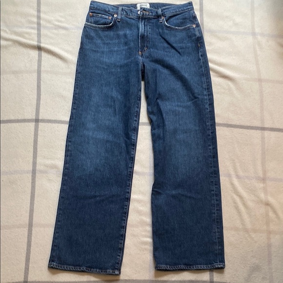 Agolde Denim - Agolde Harper Mid Rise Wide Leg Jeans Size 29
